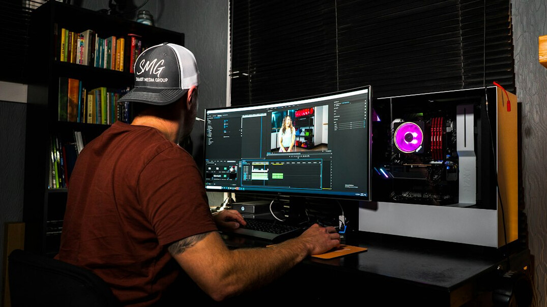 video editing action scene